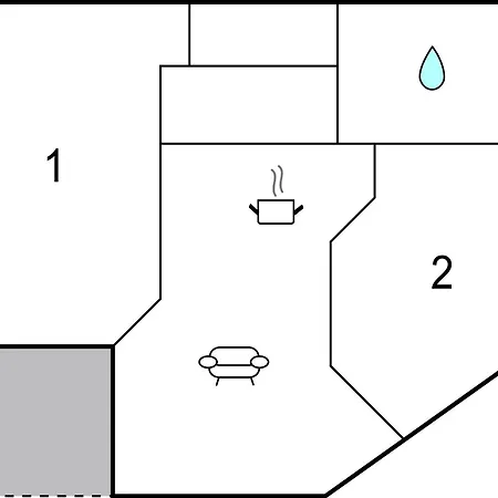Bad, Lejl 15 Lägenhet